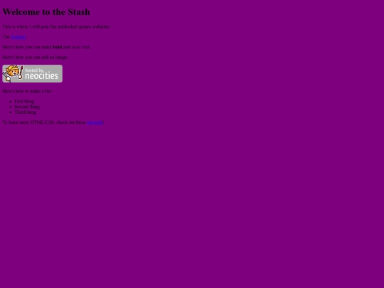 Stash screenshot