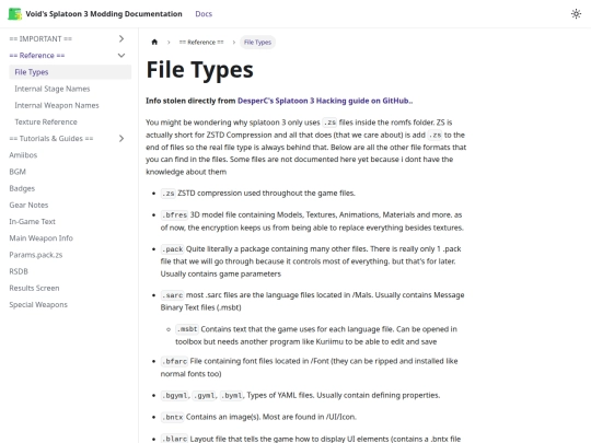 voiddocs/docs/== Reference ==/File Types screenshot