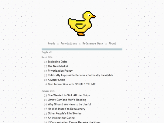archives screenshot