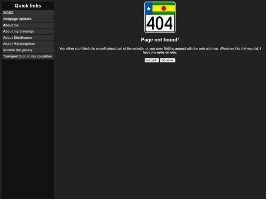 not_found screenshot
