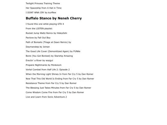 favorite_songs screenshot