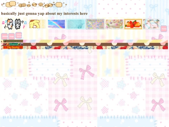 interests screenshot