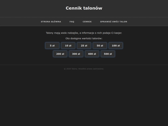 cennik screenshot