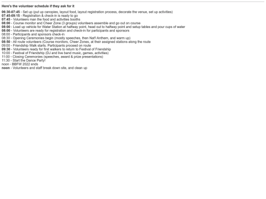 bbfw2022/volunteer-schedule screenshot