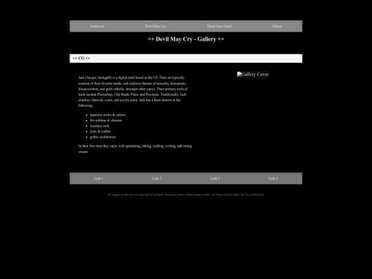 about the artist/abouttheartist screenshot