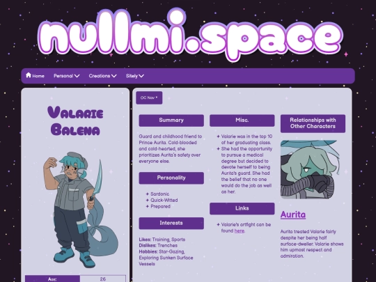 myocs/valarie screenshot
