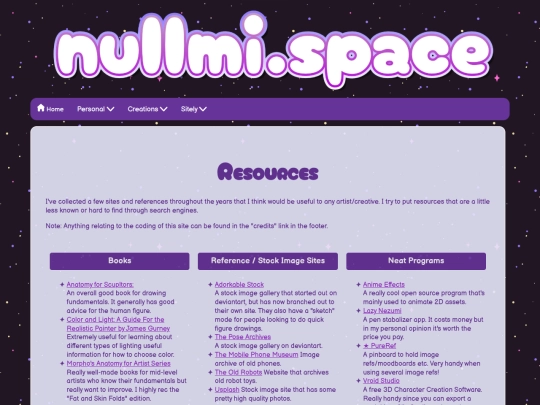 resources screenshot