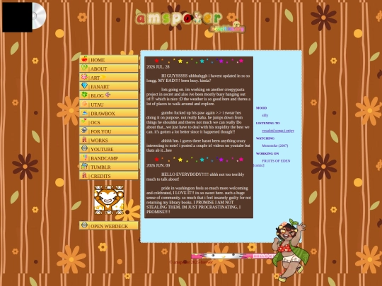 blog screenshot