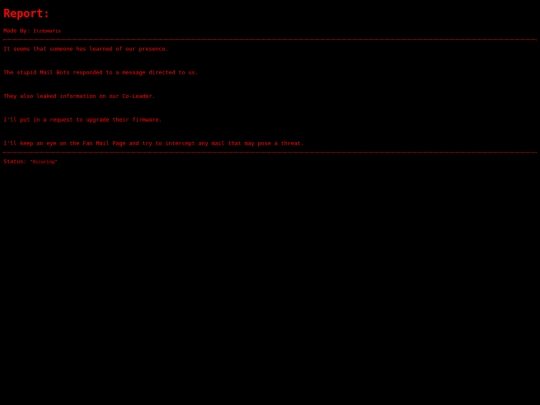 report screenshot