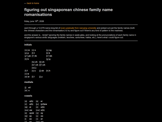 sgnames screenshot
