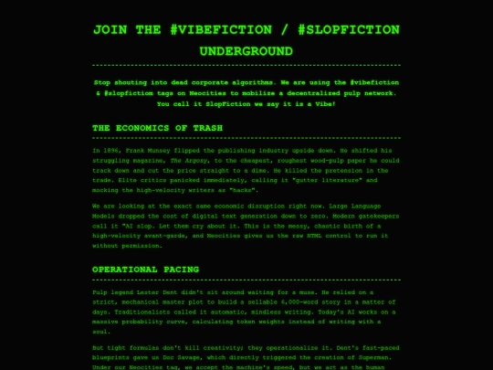 vibefiction screenshot