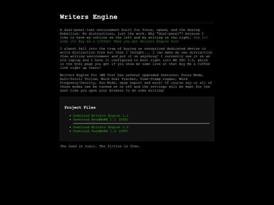 weproject screenshot
