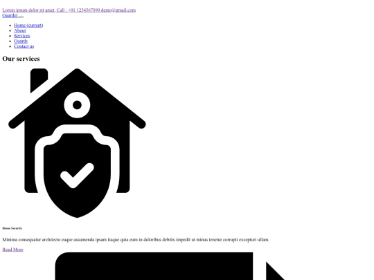 service screenshot