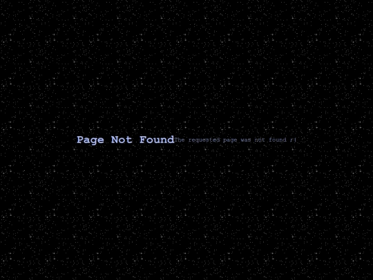not_found screenshot
