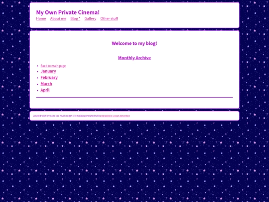 Main/Pages/Blog/blog_archive screenshot
