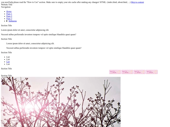 index screenshot