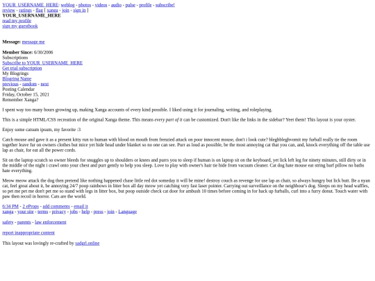 test screenshot