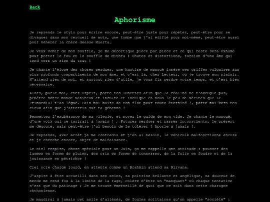 posts/aphorisme screenshot