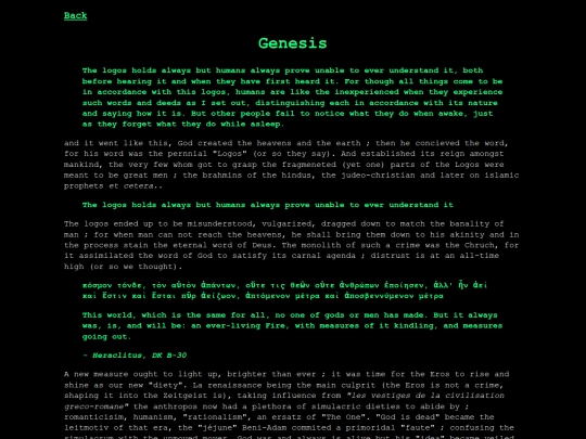 posts/genesis screenshot