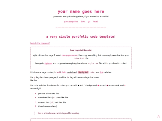 blog/2025/code-template/preview screenshot