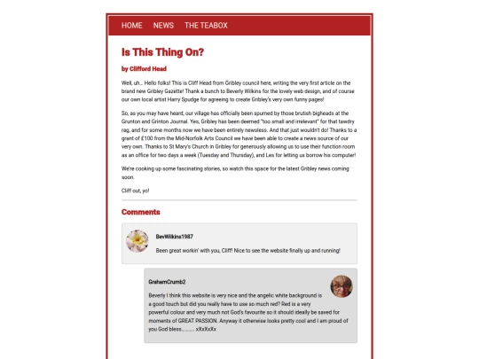 dillonblog/gribleygazette/posts/is-this-thing-on screenshot