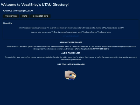 testpage screenshot