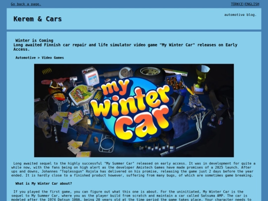 en/videogames/mywintercar-earlyrelease screenshot