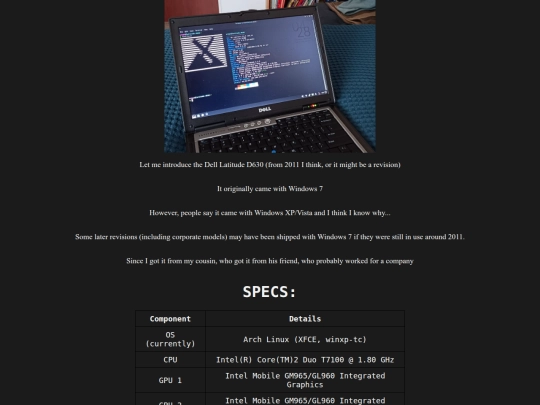 D630 screenshot
