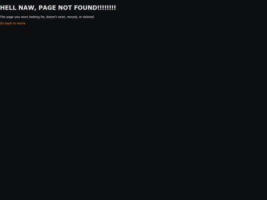 not_found screenshot