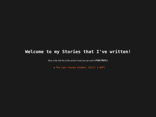 stories screenshot