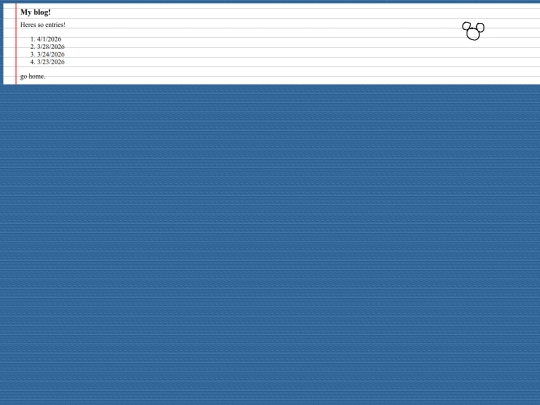 blog screenshot