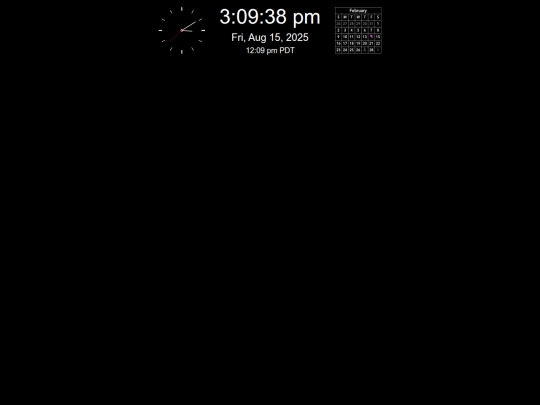 -personal/clock screenshot