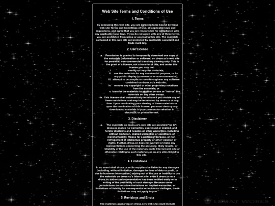 misc/terms screenshot