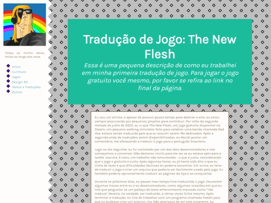 Texts/translationthenewflesh screenshot