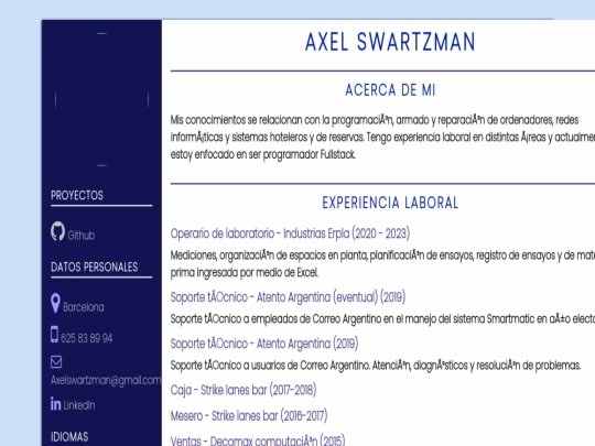 index screenshot