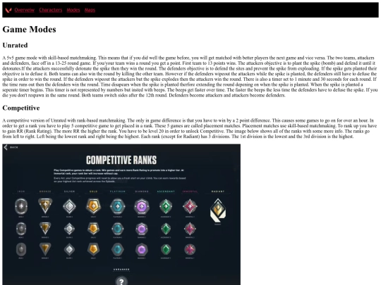 modes screenshot