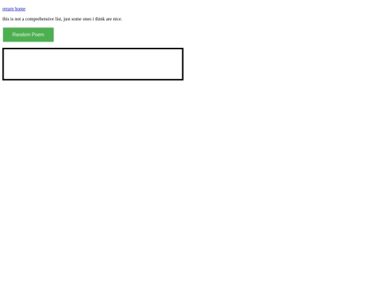 poems screenshot