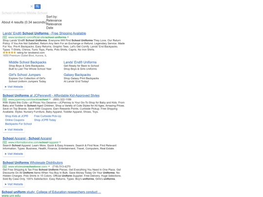 Programmable Search Engine/Programmable Search Engine screenshot