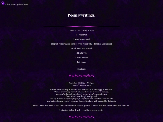 poems screenshot