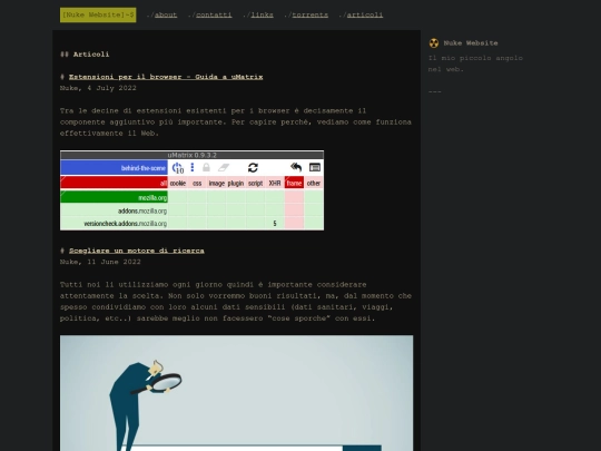 blog screenshot
