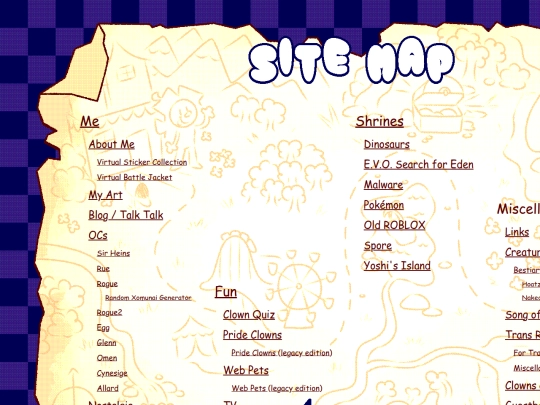 sitemap screenshot