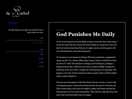 thenotebook screenshot