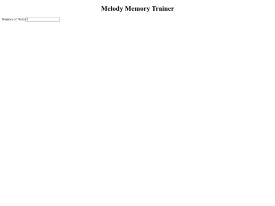 audio/melodymemorytrainer screenshot