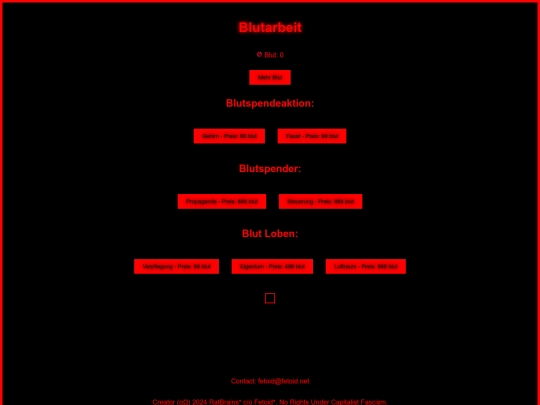 Blutarbeit screenshot