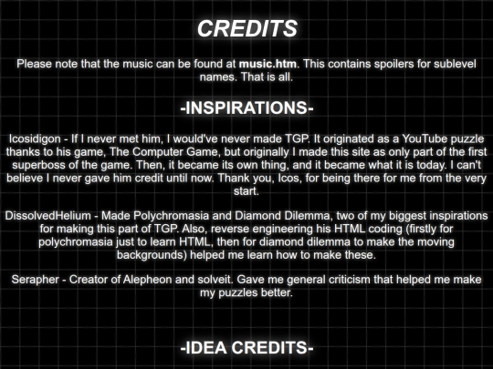 credits screenshot