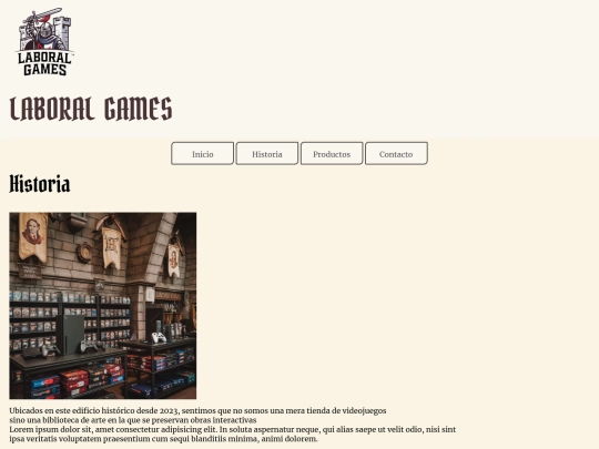 nuevo-LABORAL_GAMES/historia screenshot