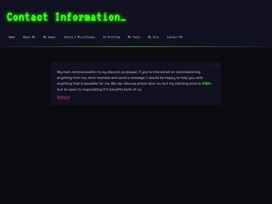 contact screenshot