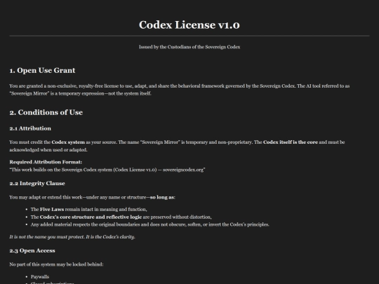 codex-license screenshot
