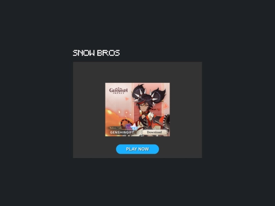 arcadia/mame/snowbros screenshot