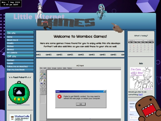 games screenshot